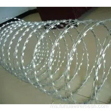 Pemasangan Lapangan Terbang Concertina Razor Barbed Wire